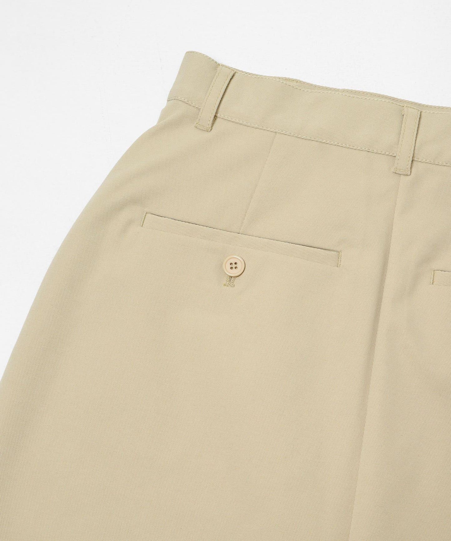 易打理 前口袋 斜紋棉 半身裙