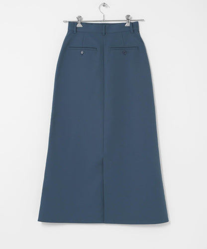 易打理 前口袋 斜紋棉 半身裙