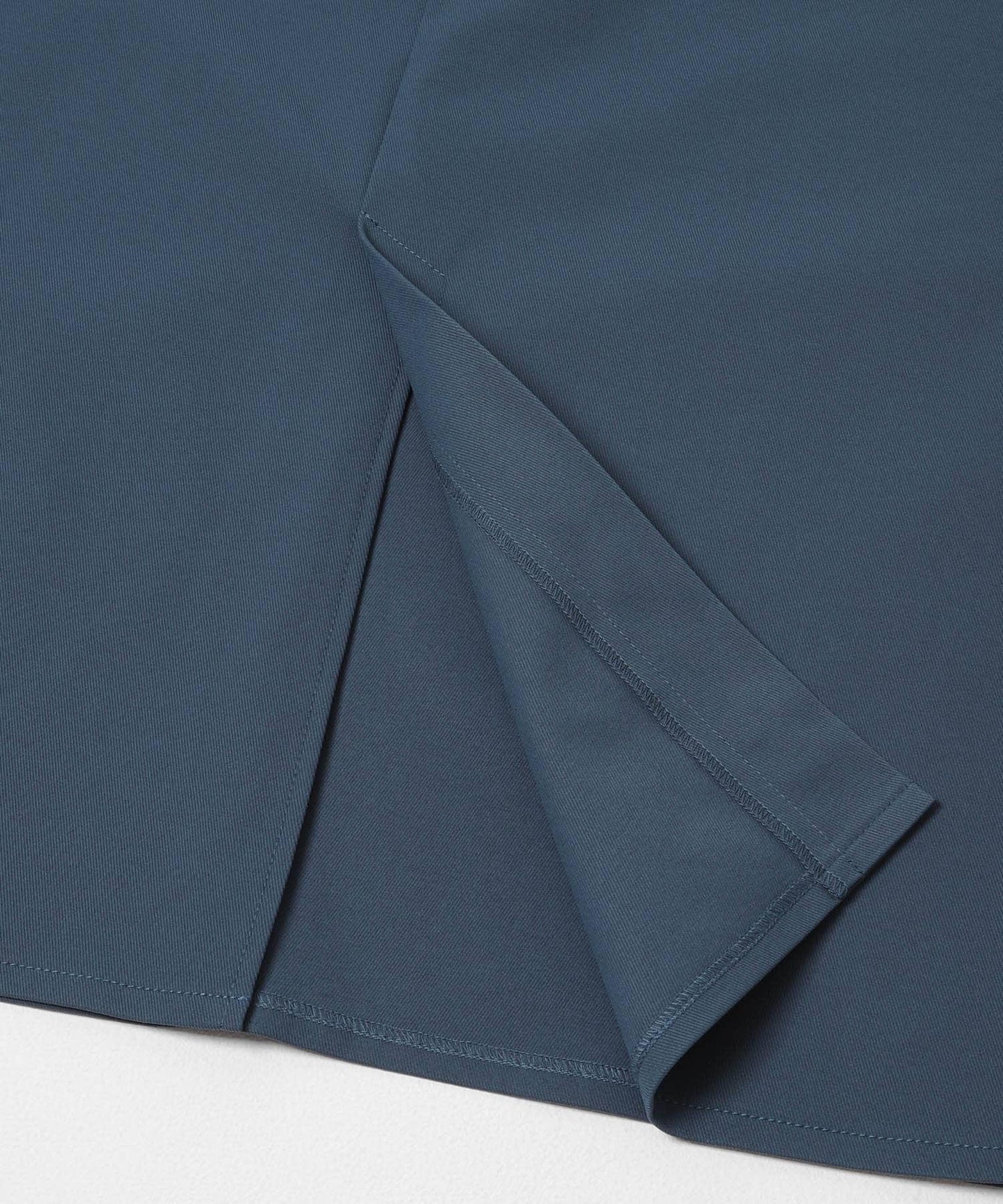 易打理 前口袋 斜紋棉 半身裙