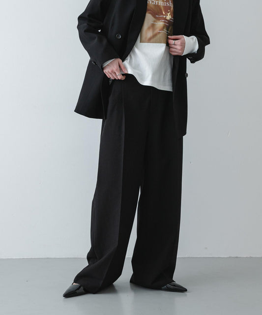 XS/TALL碼 寬鬆版 易護理功能 闊腿褲