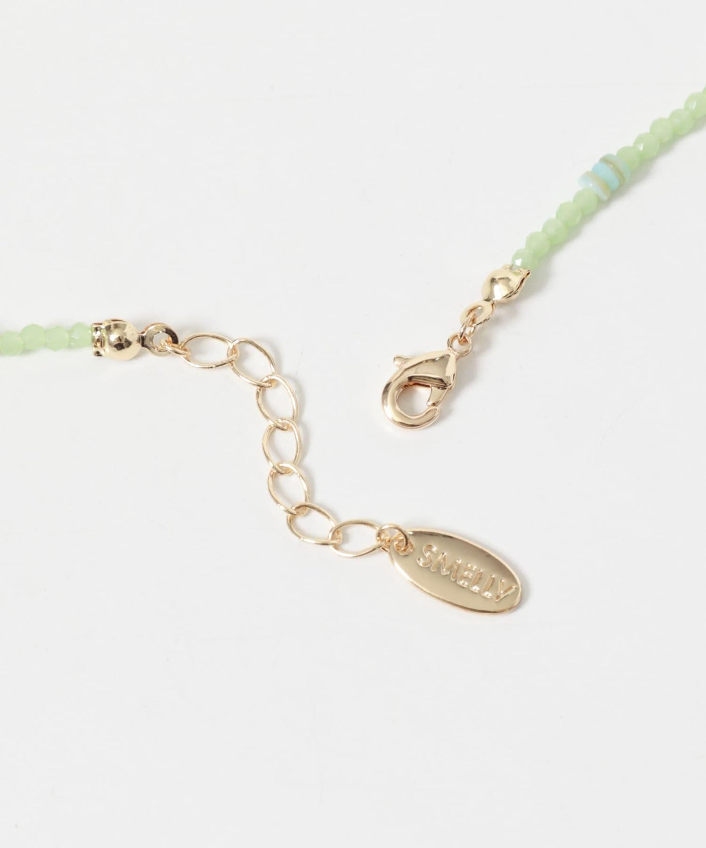 花朵圖案 彩色珠串 項鍊