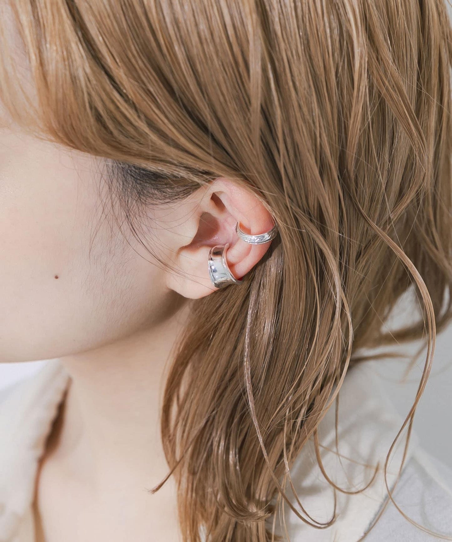 金屬雙件套耳夾