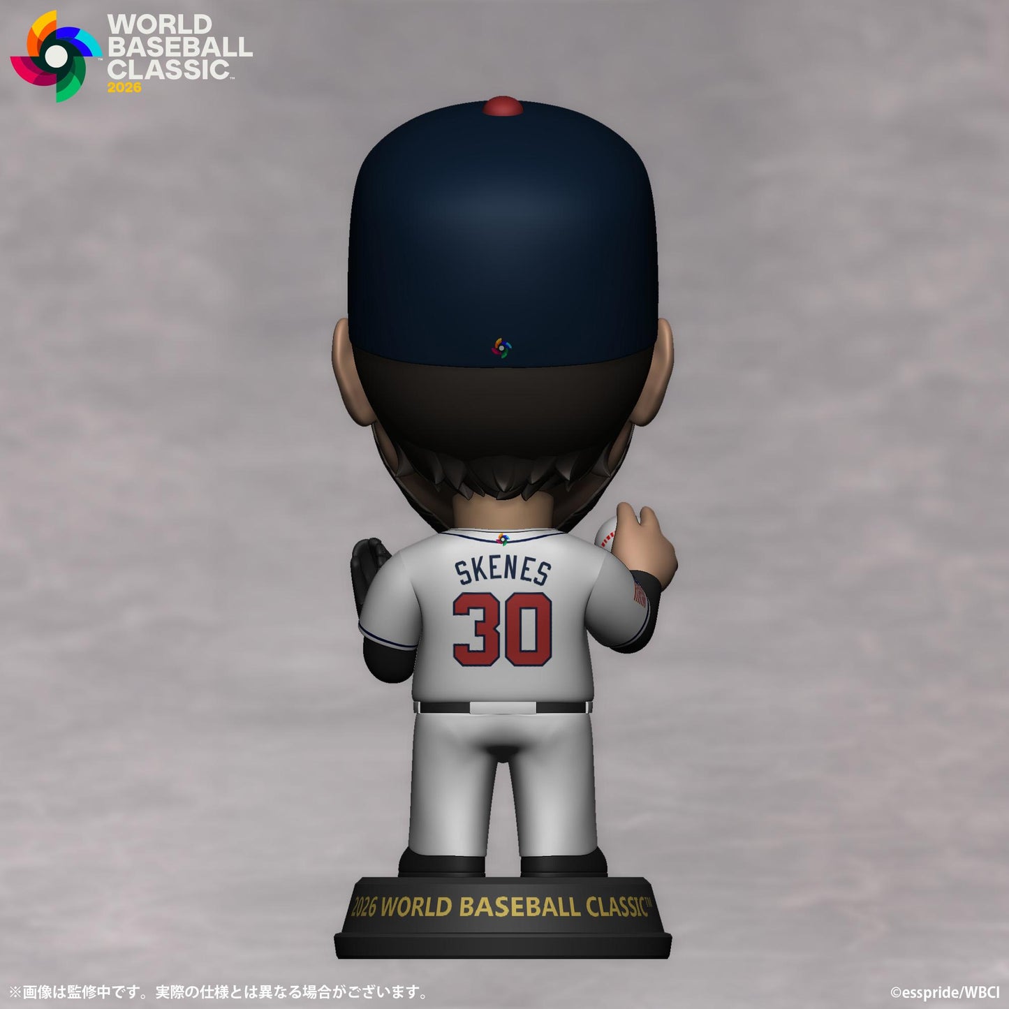 2026 World Baseball Classic™（世界棒球經典賽） ポール・スキーンズ 高級Q版手辦