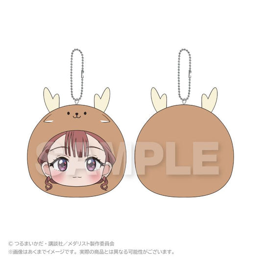 メダリスト（花滑精英） 丸梅逸系列 鹿本すず 抱枕鑰匙扣