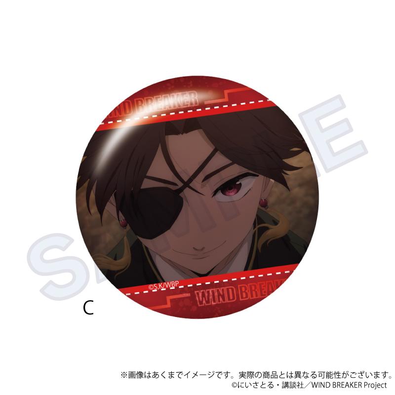 《防風少年》（防風少年） 場面寫系列 缶バッジ C款