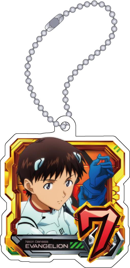 新世紀福音戰士（新世紀福音戰士） シンジ 亞克力鑰匙扣 通常圖案