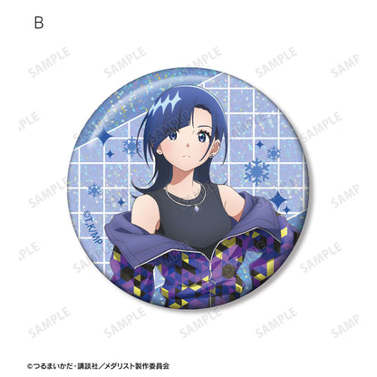 メダリスト（花滑） 岡崎いるか 全息缶徽章 2個套裝