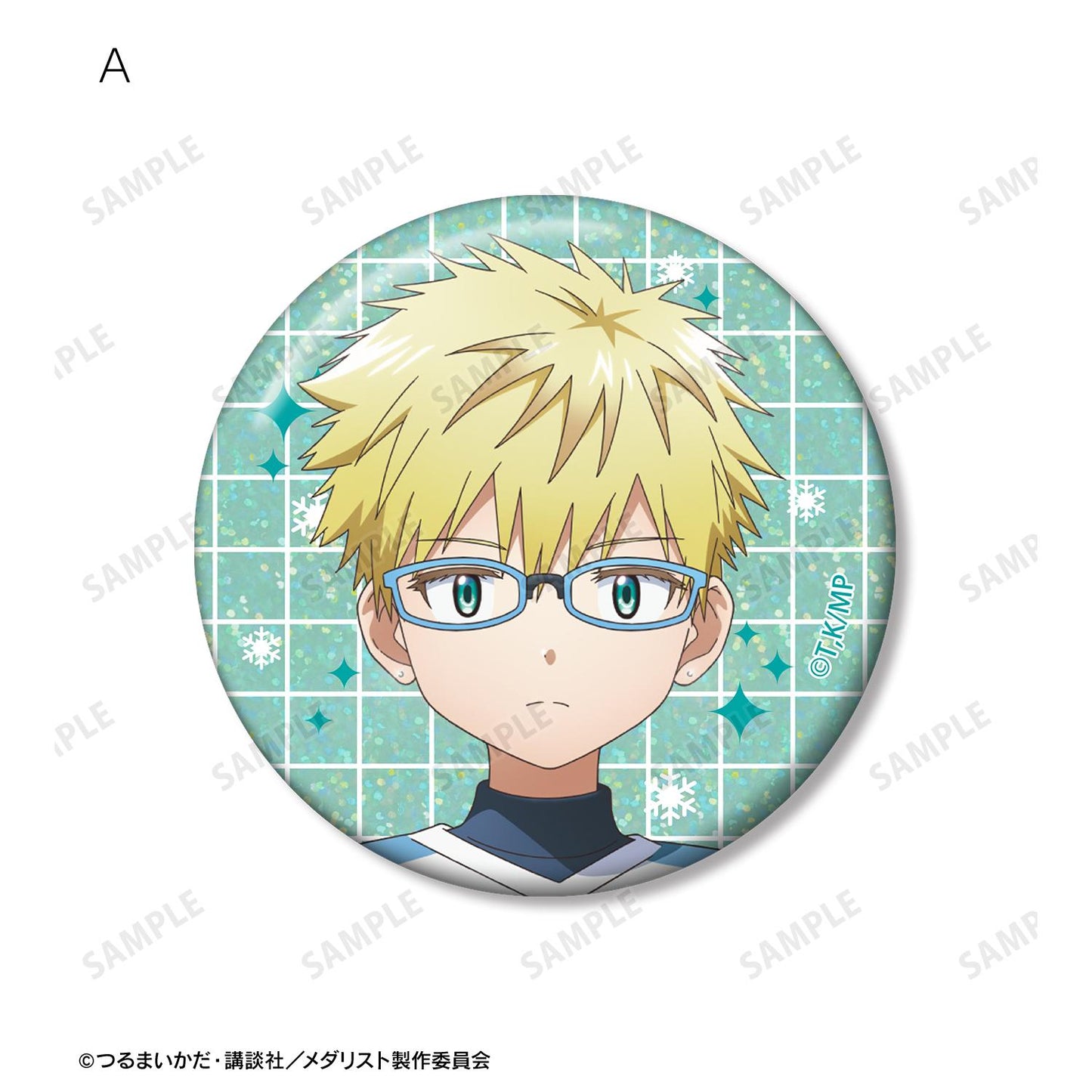 メダリスト 的中文通用作品名為 **《花樣滑冰新人》**（大陸正式引進名稱）。 以下為按規則生成的商品名： メダリスト（花樣滑冰新人） 中文系列名不涉及 *此商品無系列名，僅為商品種類* 最終商品名如下： メダリスト（花樣滑冰新人） 鴗鳥理凰 全息徽章 2個套裝