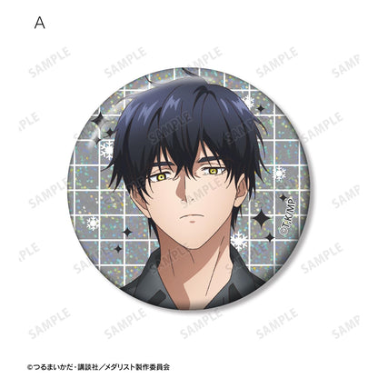 メダリスト 的官方中文通用名稱為 **《花樣滑冰英才》**。 最終商品名如下： メダリスト（花樣滑冰英才） 夜鷹純 全息徽章 2個套裝