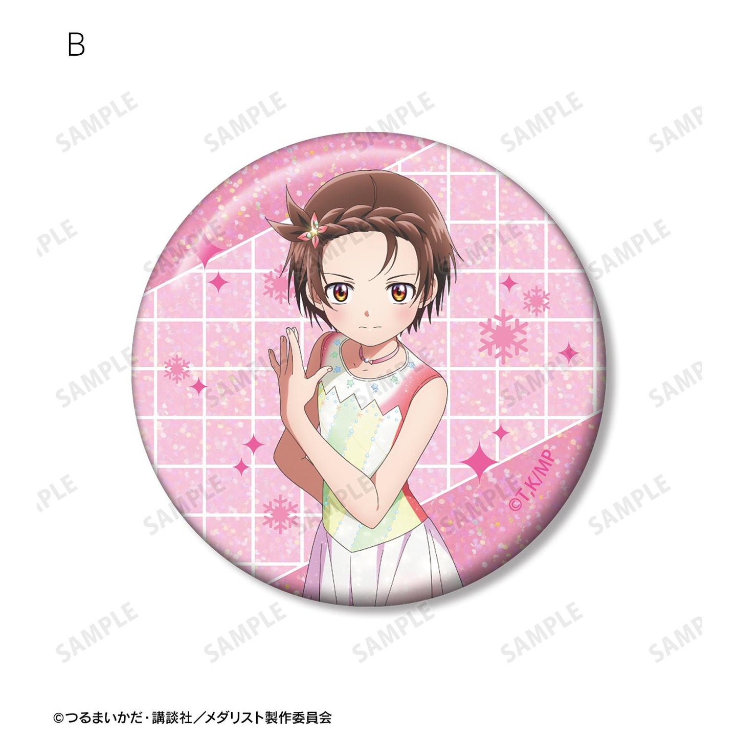 メダリスト（花滑新手） 結束いのり 全息徽章 2個套裝