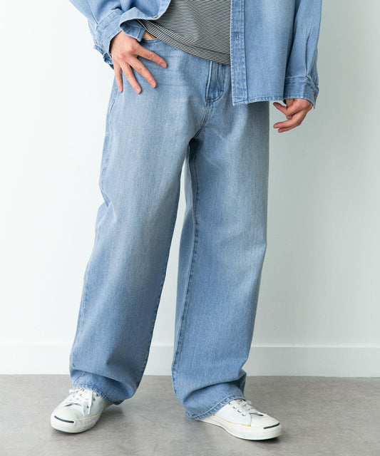 聯名款 闊腿 牛仔褲 RED KAP×Sonny Label