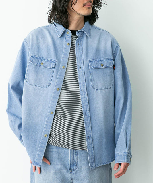 聯名款 RED KAP×Sonny Label 牛仔襯衫