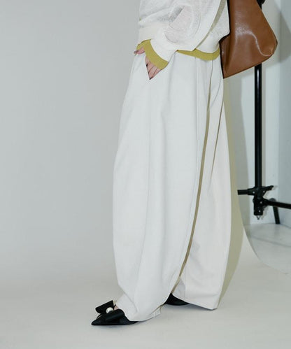 空氣層面料 弧形版型 褲子