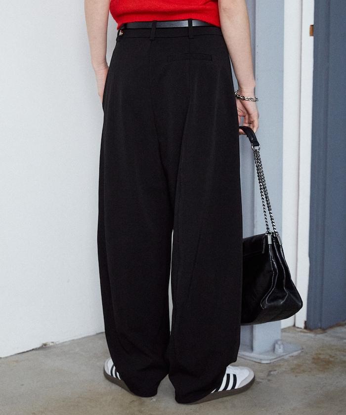 空氣層面料 弧形版型 褲子