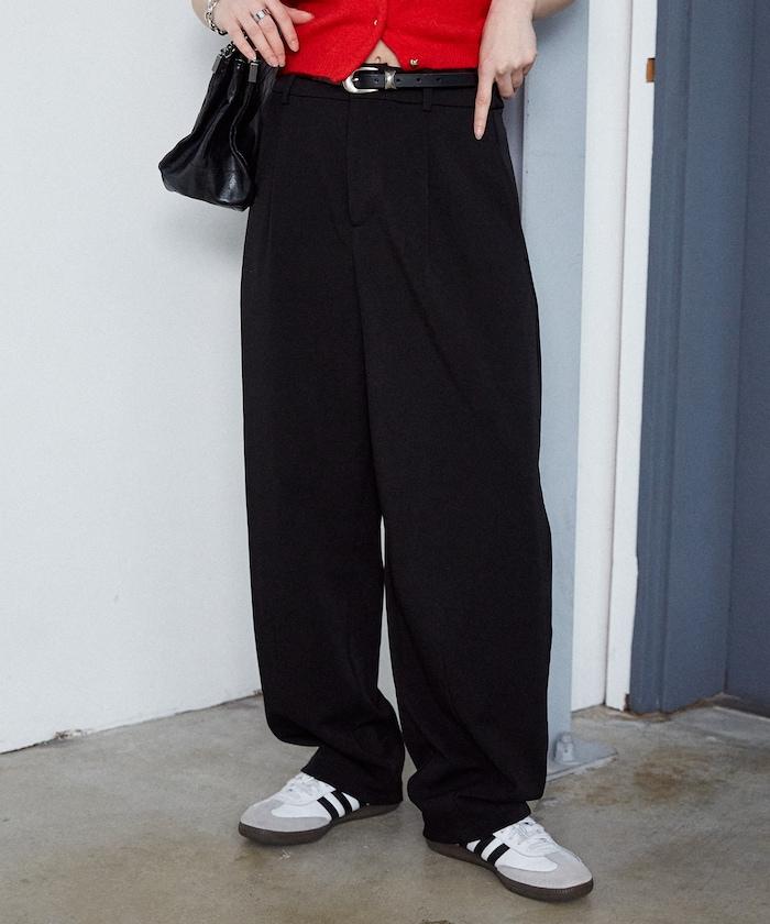 空氣層面料 弧形版型 褲子