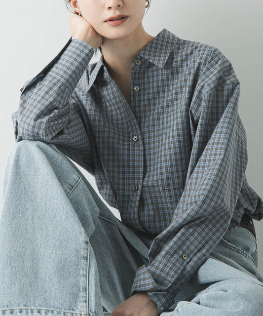 標準領格子襯衫