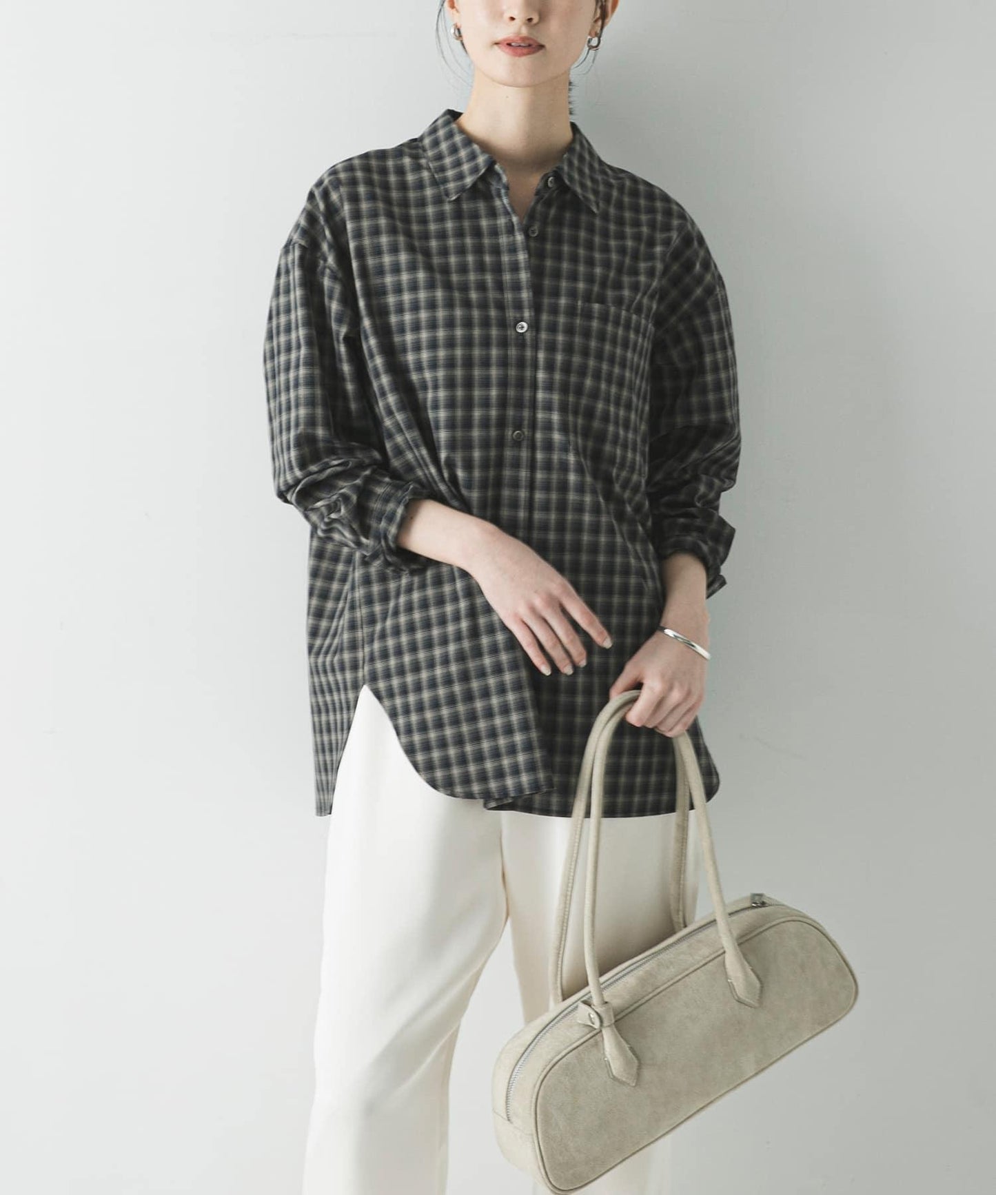 標準領格子襯衫