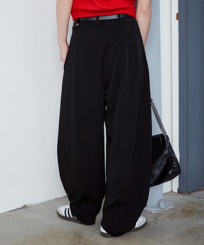 空氣層面料 弧形版型 褲子