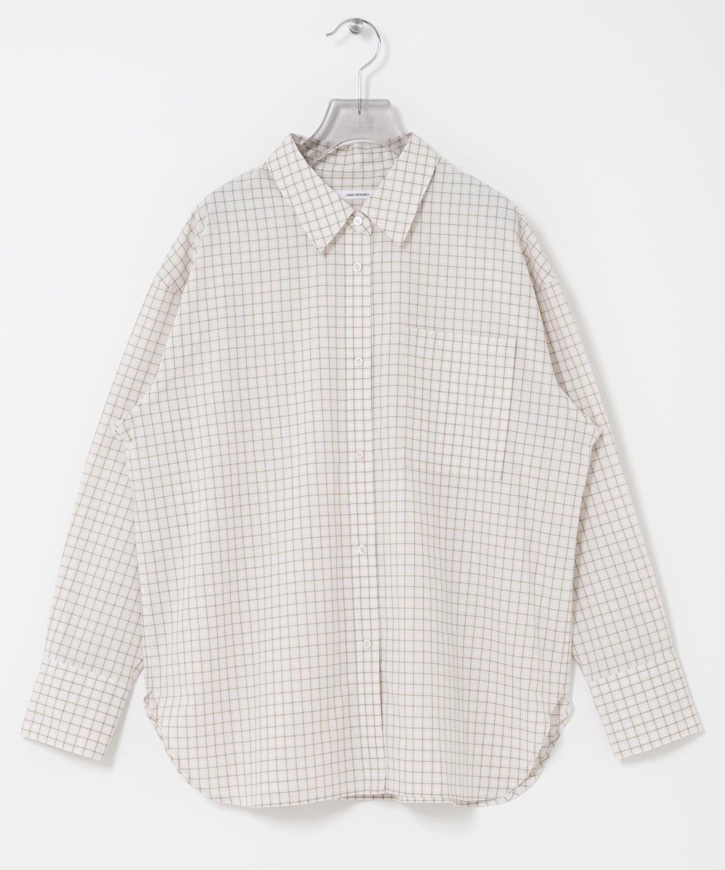 標準領格子襯衫