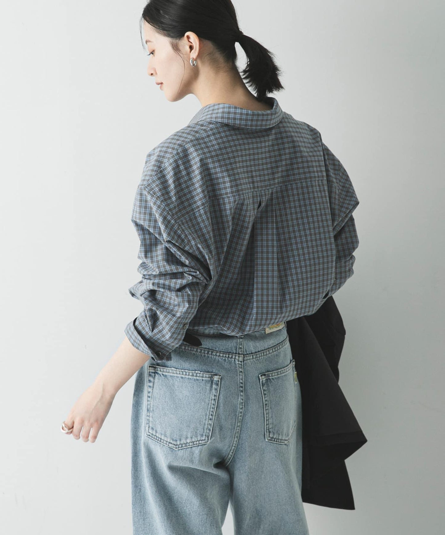 標準領格子襯衫