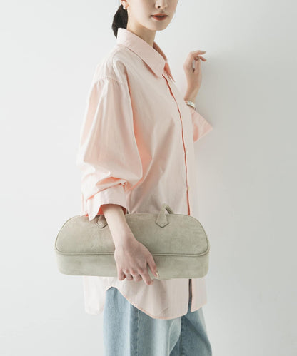 成衣染色棉質寬鬆襯衫