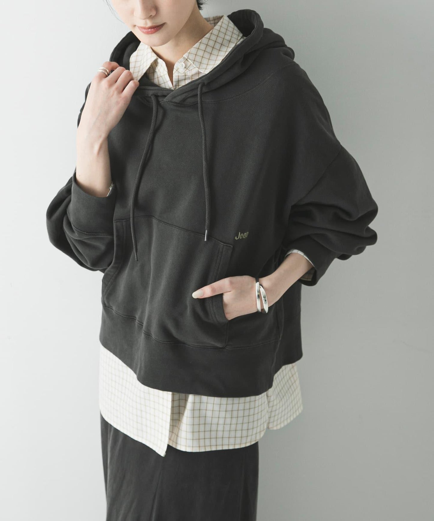 標準領格子襯衫