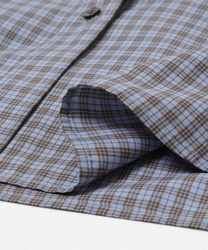 標準領格子襯衫