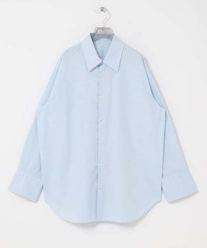 成衣染色棉質寬鬆襯衫