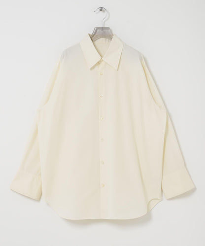 成衣染色棉質寬鬆襯衫