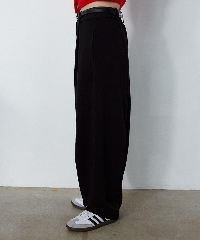 空氣層面料 弧形版型 褲子