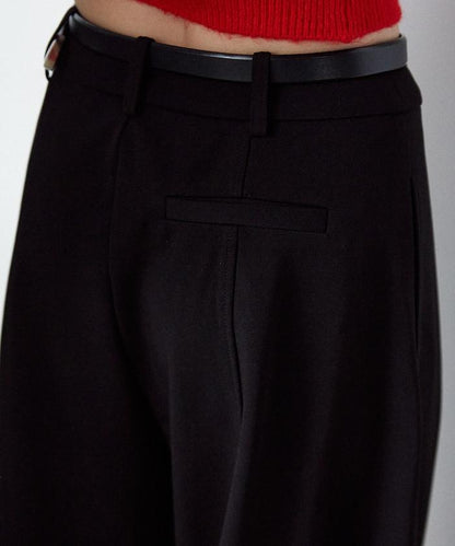 空氣層面料 弧形版型 褲子