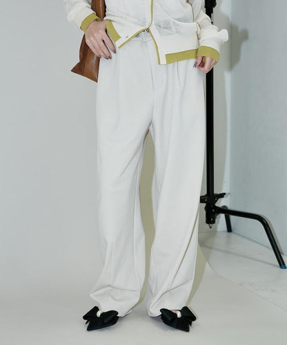 空氣層面料 弧形版型 褲子