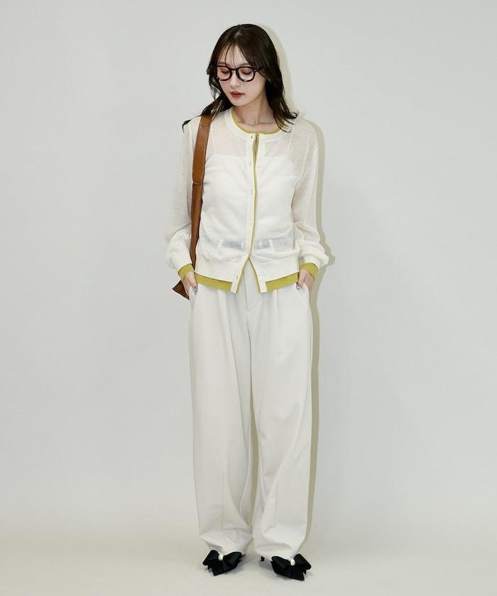 空氣層面料 弧形版型 褲子