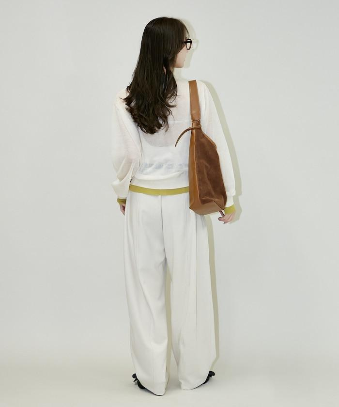 空氣層面料 弧形版型 褲子