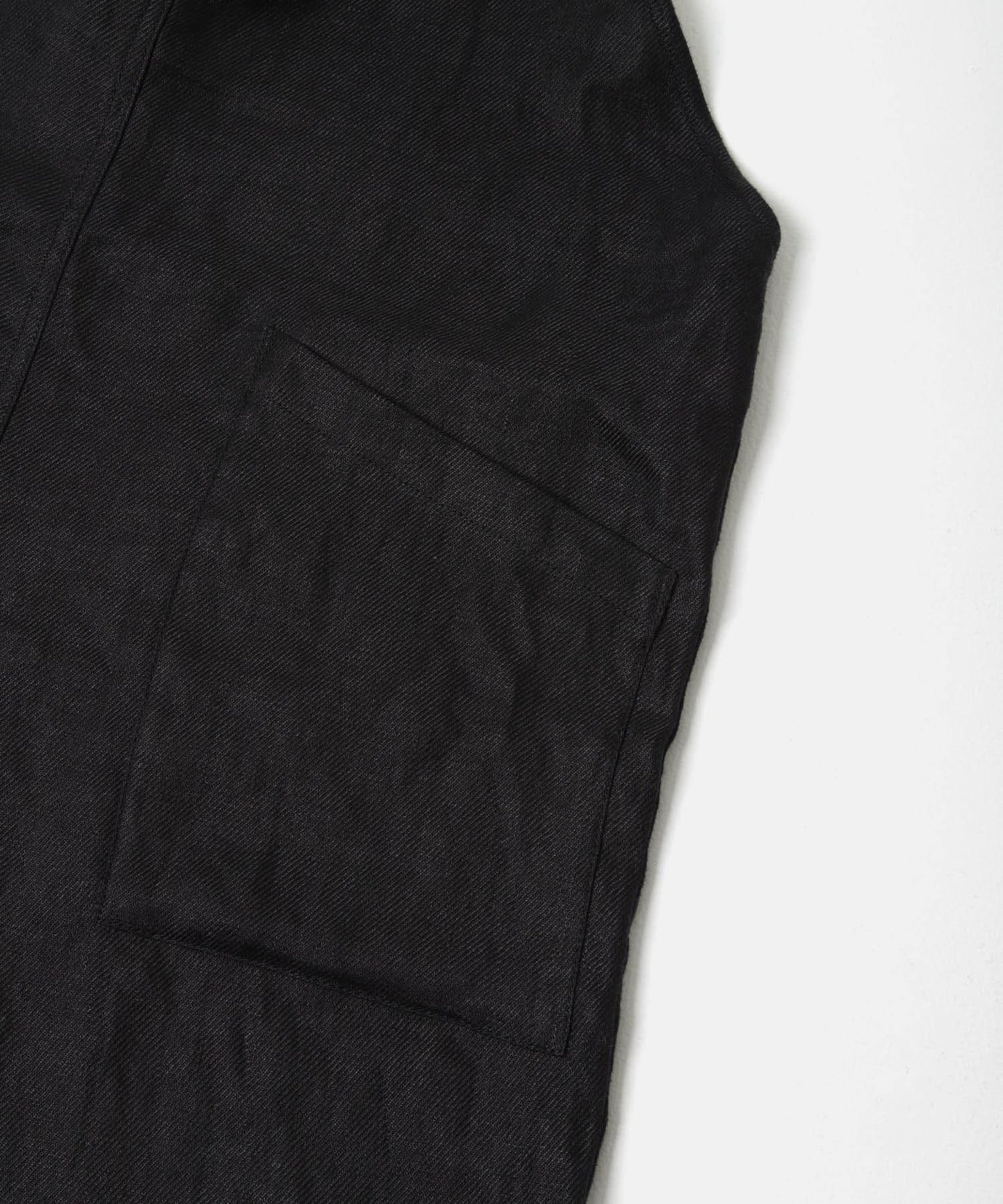 亞麻背交叉連體褲