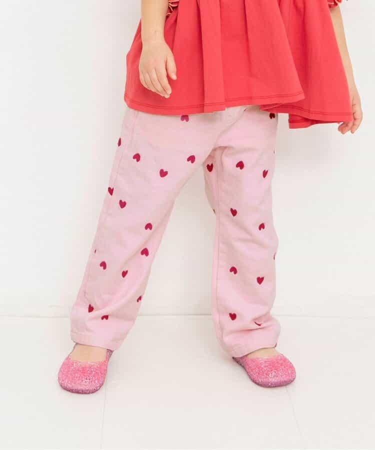 愛心圖案 長款 長褲 10分丈