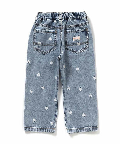 愛心圖案 長款 長褲 10分丈