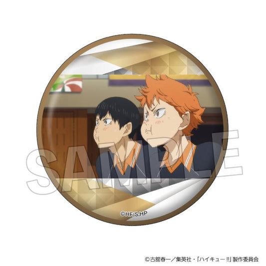 《排球少年》（排球少年） 場面寫系列 第五彈 徽章 閃亮款 5號