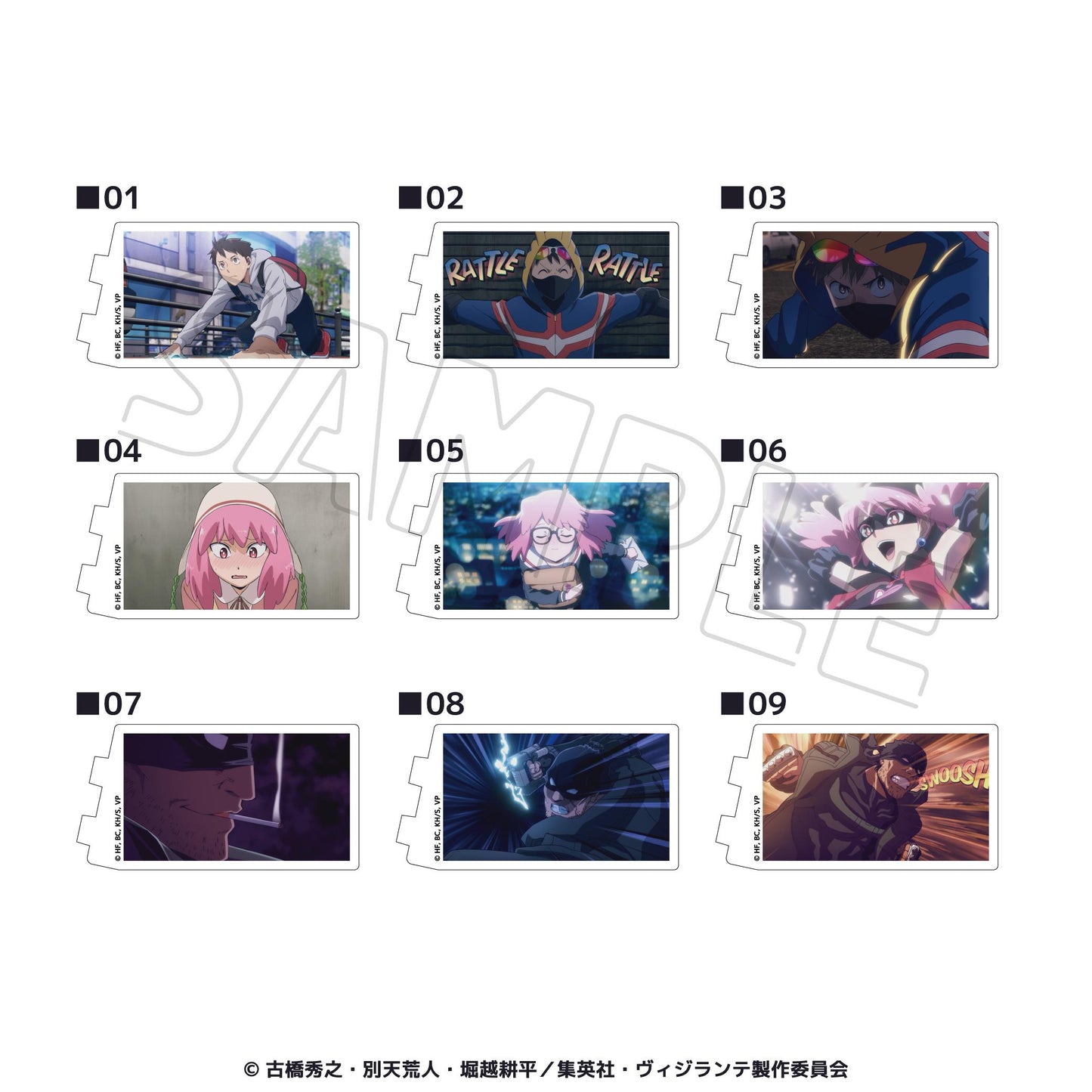 ヴィジランテ-《我的英雄學院》ILLEGALS-（我的英雄學院） 場面寫系列 01 場面寫