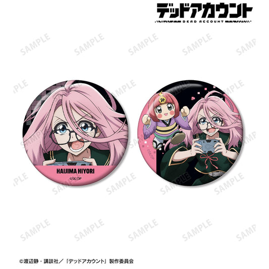 デッドアカウント（デッドアカウント） 灰島ひより 徽章2個套裝