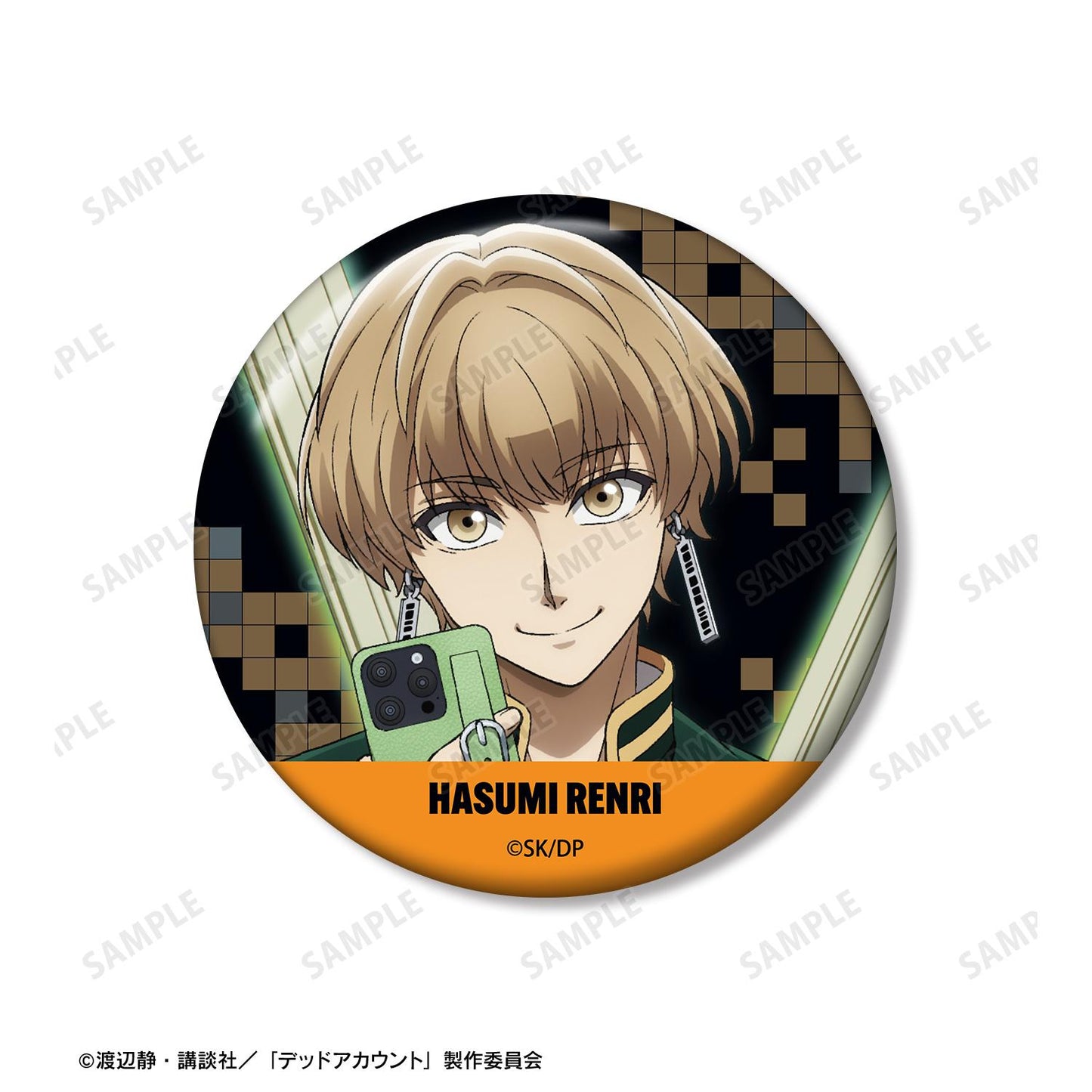 デッドアカウント（デッドアカウント） 系列名 缺失 無彈數 羽住蓮理 徽章 2個套裝