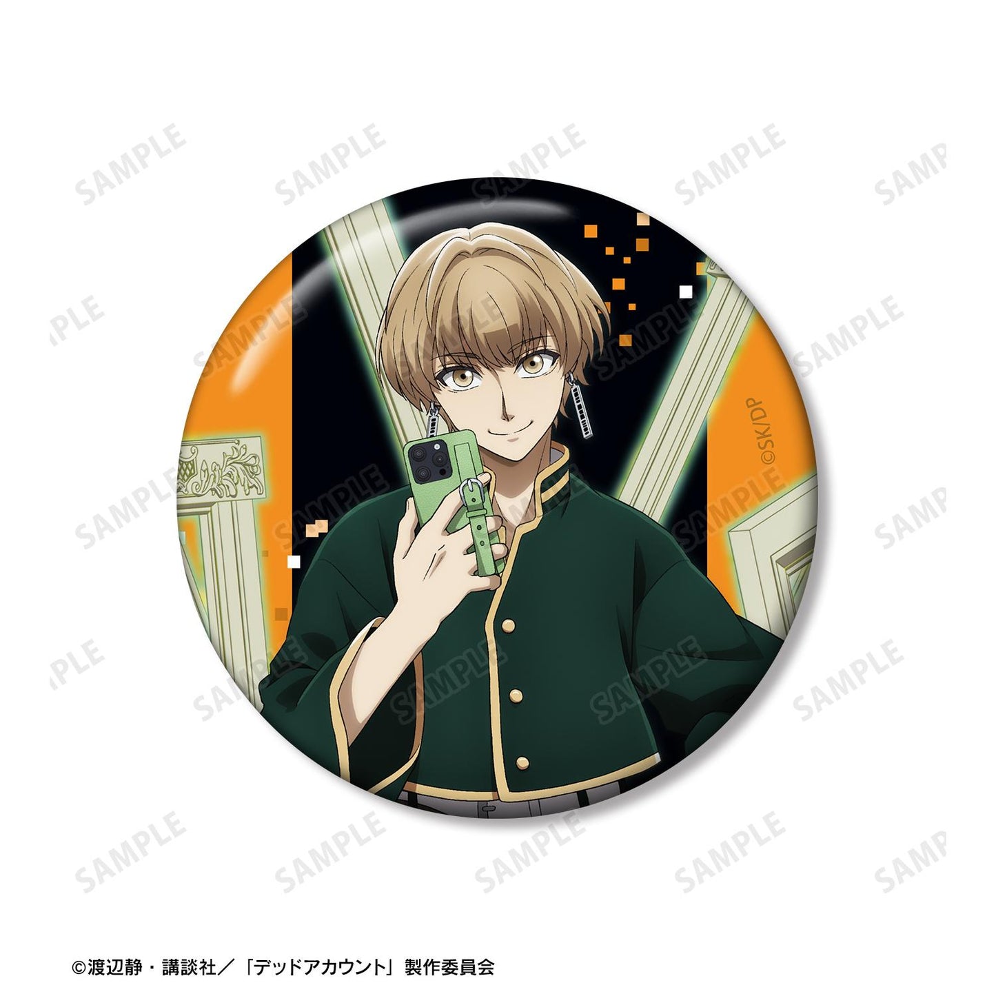 デッドアカウント（デッドアカウント） 系列名 缺失 無彈數 羽住蓮理 徽章 2個套裝