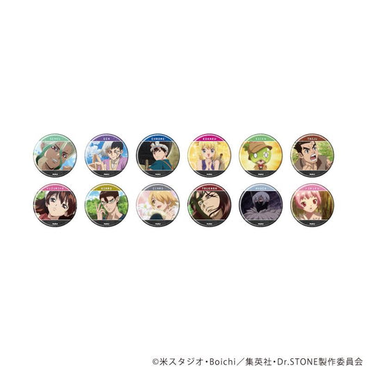 Dr.STONE（石紀元） 第36彈 場面寫插畫 徽章 全12種 完整套組