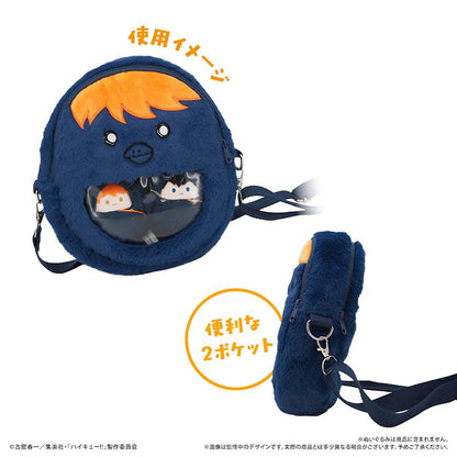 《排球少年》 ヒナガラス 帶窗肩包 Ver.