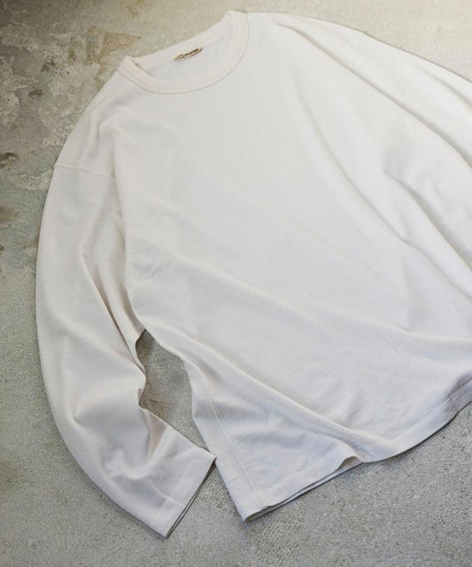 SUPER MERINO WOOL×INKEEP 圓領 長袖T恤