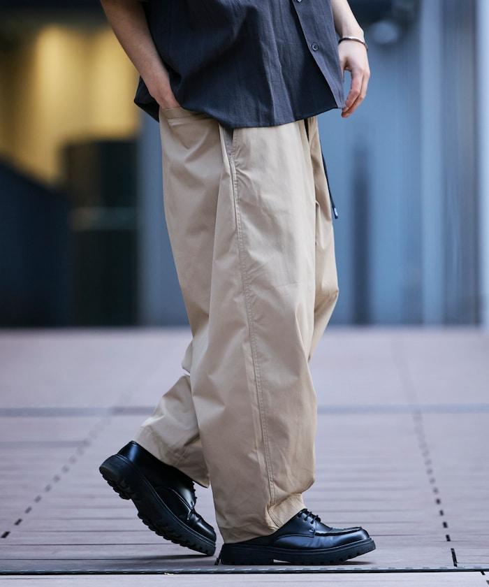 Easy Care Fabric 吸水速幹 防紫外線 寬鬆版型 聚酯斜紋布 攀巖褲