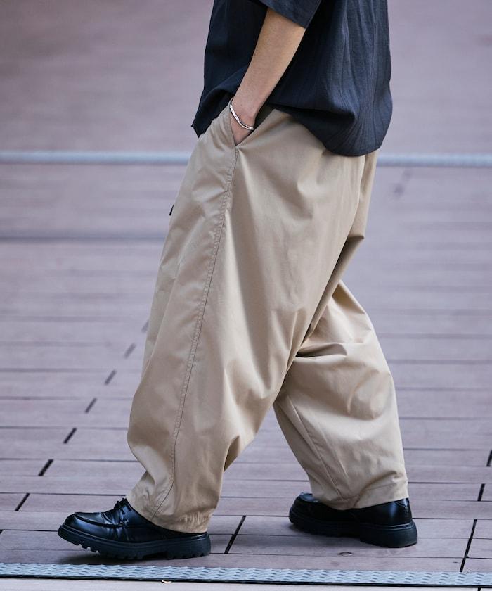 Easy Care Fabric 吸水速幹 防紫外線 寬鬆版型 聚酯斜紋布 攀巖褲