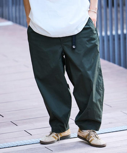 Easy Care Fabric 吸水速幹 防紫外線 寬鬆版型 聚酯斜紋布 攀巖褲