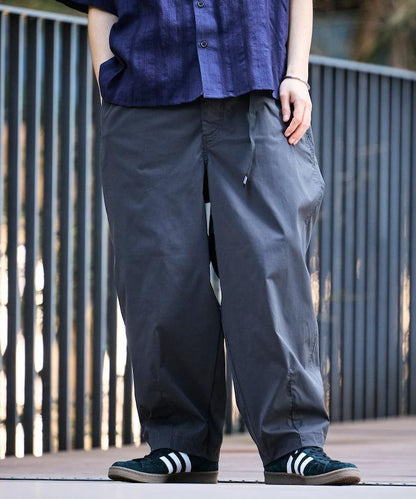 Easy Care Fabric 吸水速幹 防紫外線 寬鬆版型 聚酯斜紋布 攀巖褲