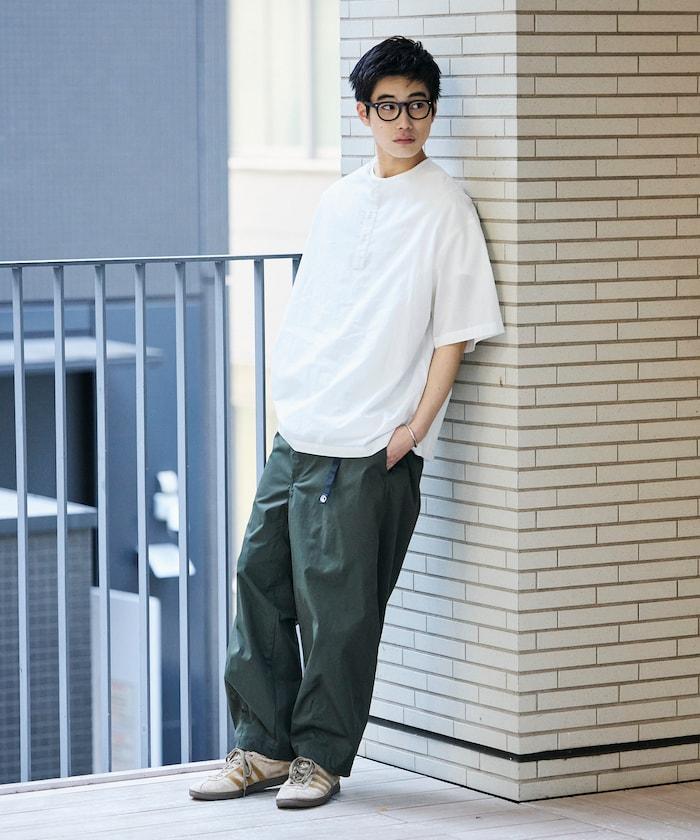 Relax Fit 寬鬆版 亨利領 套頭襯衫